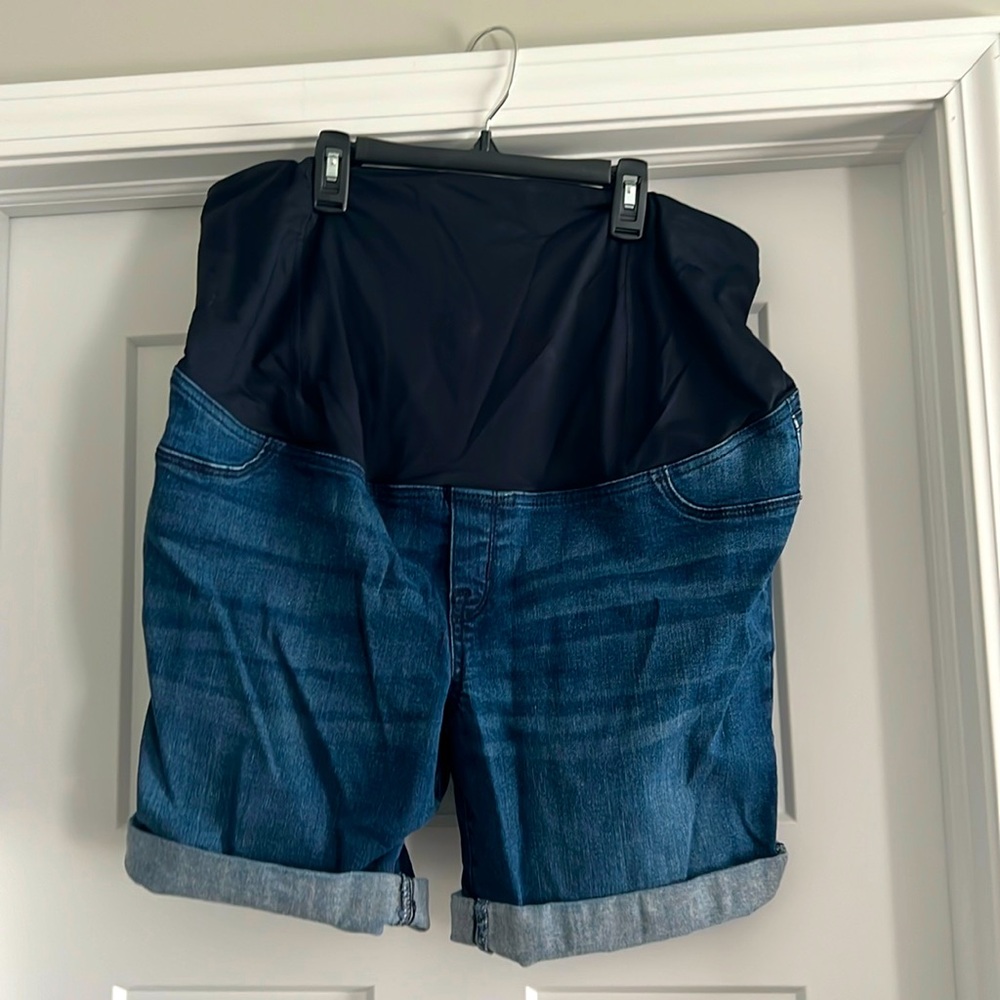 Maternity Jean shorts